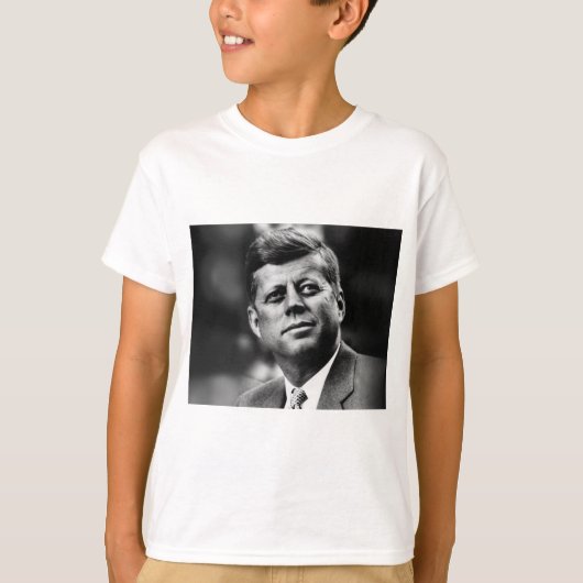 John F Kennedy President T-shirt (Voorkant)