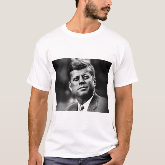 John F Kennedy President T-shirt (Voorkant)