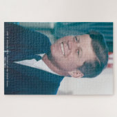 John F. Kennedy President van de Verenigde Staten Legpuzzel (Horizontaal)