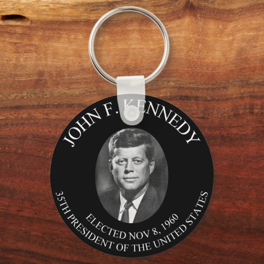 JOHN F. KENNEDY PRESIDENTIAL COIN ........... SLEUTELHANGER (Voorkant)
