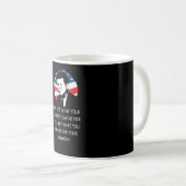John F Kennedy Quote JFK Inauguration 2021 Gift Koffiemok (Voorkant rechts)