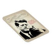 John F. Kennedy Quote Magneet (Rechterzijde)