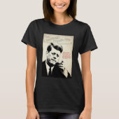 John F. Kennedy Quote T-shirt (Voorkant)