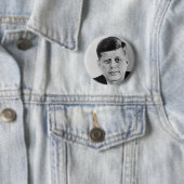 John F. Kennedy Ronde Button 5,7 Cm (In situ)