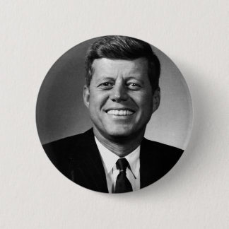 John F. Kennedy Ronde Button 5,7 Cm