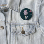 John F. Kennedy Ronde Button 5,7 Cm (In situ)