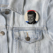John F Kennedy Ronde Button 5,7 Cm (In situ)