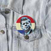 John F Kennedy Ronde Button 7,6 Cm (In situ)