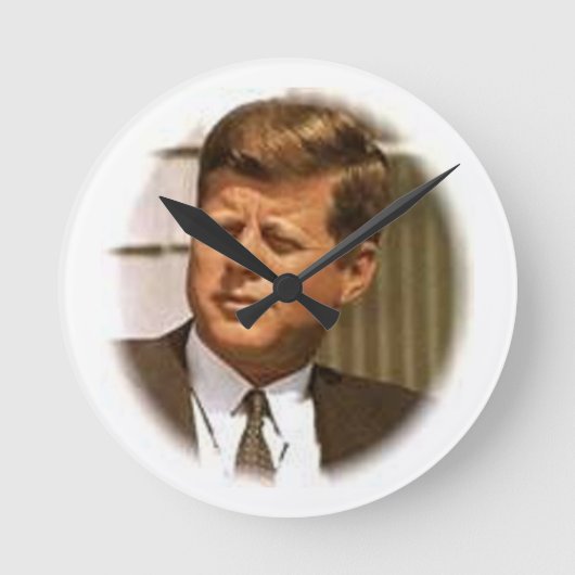 John F Kennedy Ronde Klok (Voorkant)