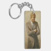 John F. Kennedy Sleutelhanger (Voorkant Links)