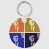 John F Kennedy Sleutelhanger (Voorkant)