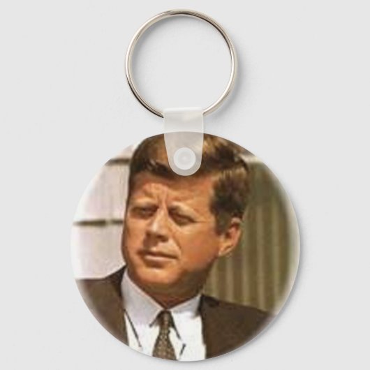 John F Kennedy Sleutelhanger (Voorkant)