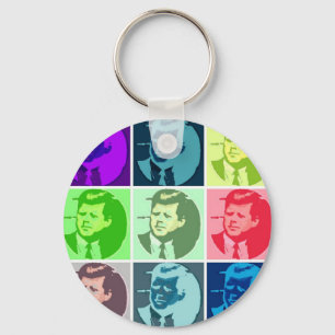 John F Kennedy Sleutelhanger