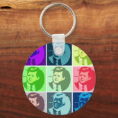 John F Kennedy Sleutelhanger (Voorkant)