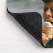 John F Kennedy Smoking Muismat (Hoek)