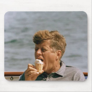John F Kennedy Smoking Muismat