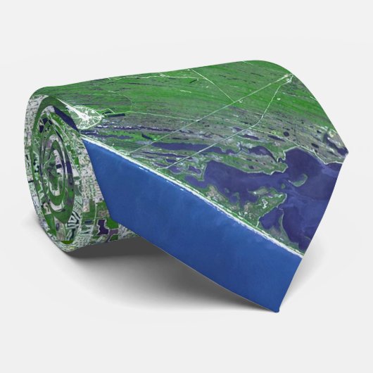 John F. Kennedy Space Center Stropdas (Opgerold)