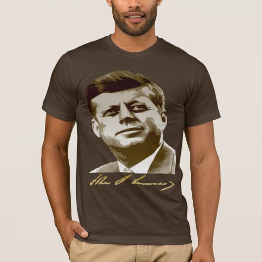 John F Kennedy T-shirt (Voorkant)