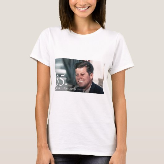 John F Kennedy T-shirt (Voorkant)