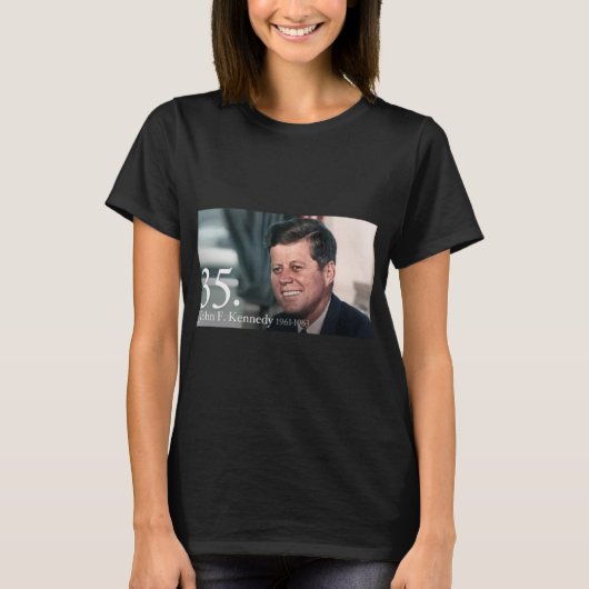 John F. Kennedy T-shirt (Voorkant)