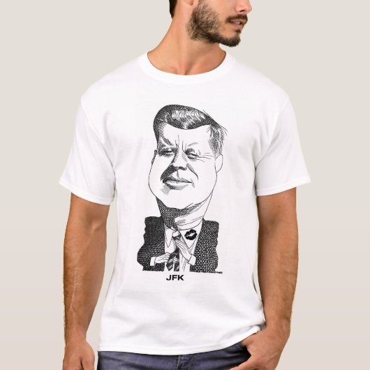 John F Kennedy T-shirt (Voorkant)
