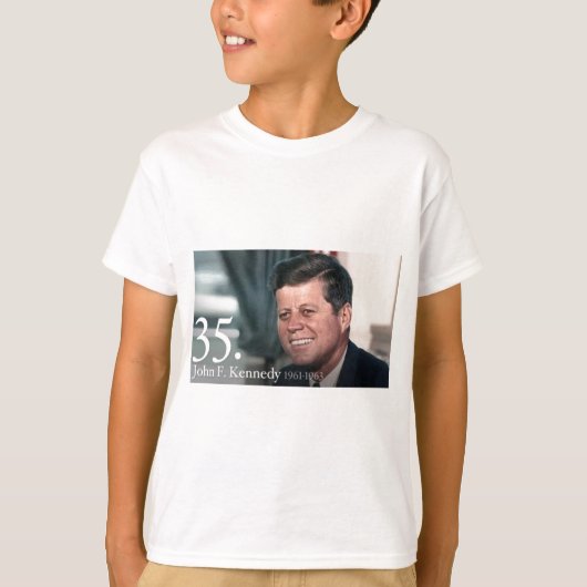 John F. Kennedy T-shirt (Voorkant)