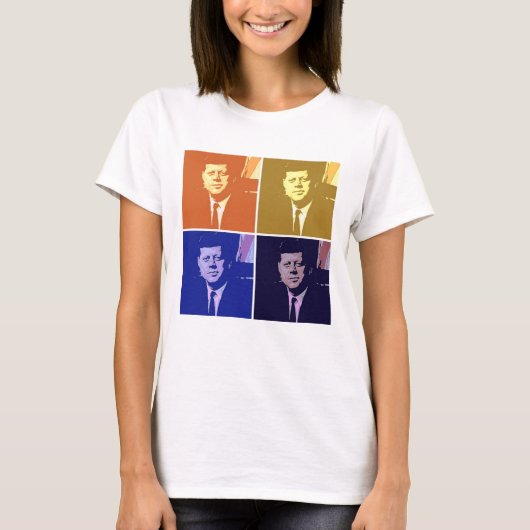 John F Kennedy T-shirt (Voorkant)