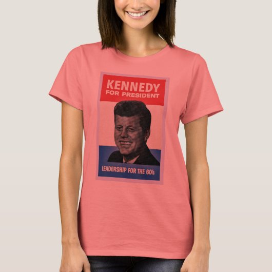 John F Kennedy T-shirt (Voorkant)