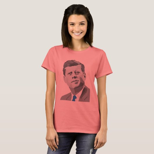 John F. Kennedy T-shirt (Voorkant volledig)
