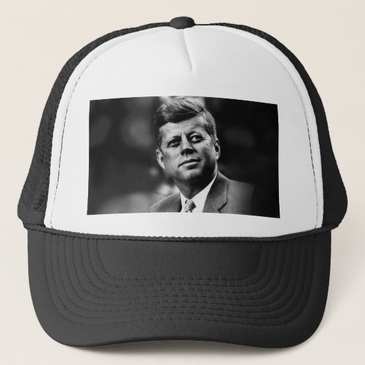 John F Kennedy Trucker Pet (Voorkant)