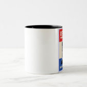 John F Kennedy Tweekleurige Koffiemok (Center)