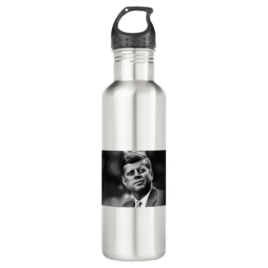 John F Kennedy Waterfles (Voorkant)
