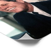 John F. Kennedy Whitehouse Portrait Poster (Hoek)