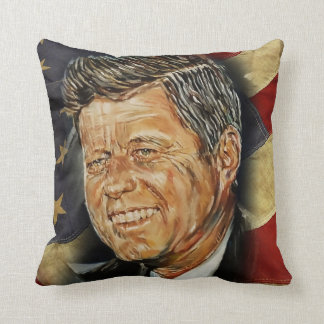 John F.    KennedyThrow Pillow Kussen