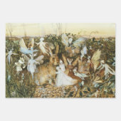 John Fitzgerald Fantasy Fine Art Fairy Inpakpapier Vel (Voorkant 3)