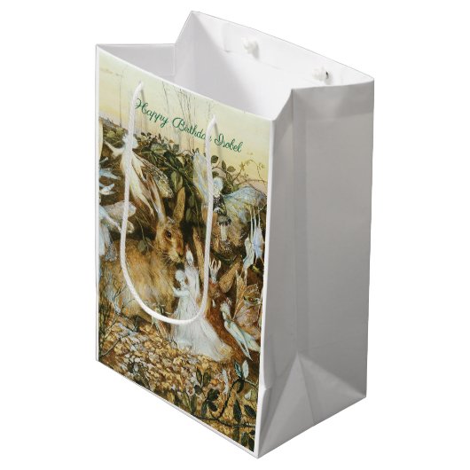 John Fitzgerald Fantasy Fine Art Fairy Medium Cadeauzakje (Voorkant Gekanteld)