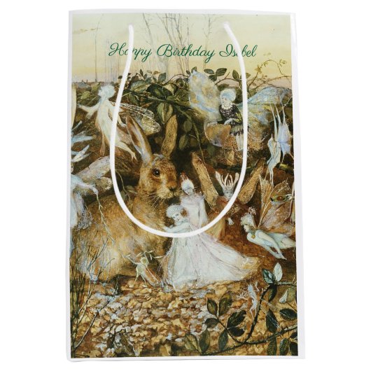 John Fitzgerald Fantasy Fine Art Fairy Medium Cadeauzakje (Voorkant)