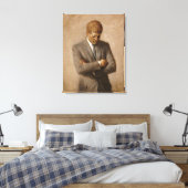 John Fitzgerald Kennedy - Officiële Portret Canvas Afdruk (Insitu (Slaapkamer))