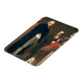 John Flaxman (1755-1826) modelleert zijn buste van Magneet (Linkerzijde)
