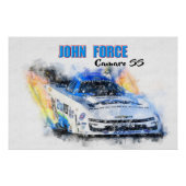 John Force Camaro SS Perfect Poster (Voorkant)