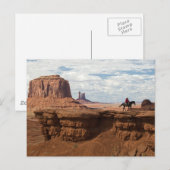 John Ford's Point in Monument Valley Briefkaart (Voorkant / Achterkant)