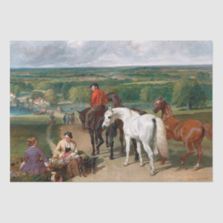 John Frederick Herring | Exercising Royal Horses Tissuepapier