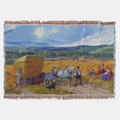 John Frederick Herring Harvest 1857 Deken (Voorkant)