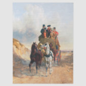 John Frederick Herring | Royal Mail Coach Tissuepapier (Voorkant)