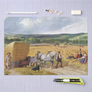 John Frederick Herring | The Harvest (1857) Tissuepapier