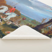 John Frederick Herring The Suffolk Hunt 1833 Sherpa Deken (3/4)