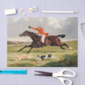 John Frederick Herring | Vossenjacht: aanmoediging Tissuepapier (Craft)