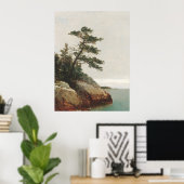 John Frederick Kensett Old Pine Landscape Print (Thuiskantoor)