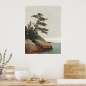 John Frederick Kensett Old Pine Landscape Print (Keuken)