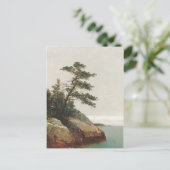 John Frederick Kensett Old Pine Landscape Print Briefkaart (Staand voorkant)